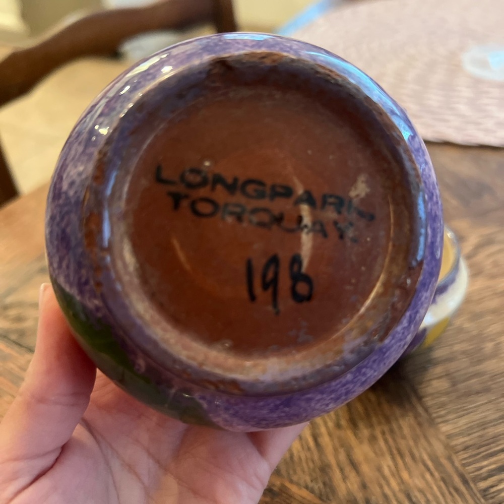 Antique Longpark Torquay England Devon Pottery, small bowls RARE - Picture 2 of 6